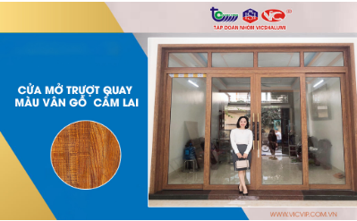 Cửa trượt mở quay